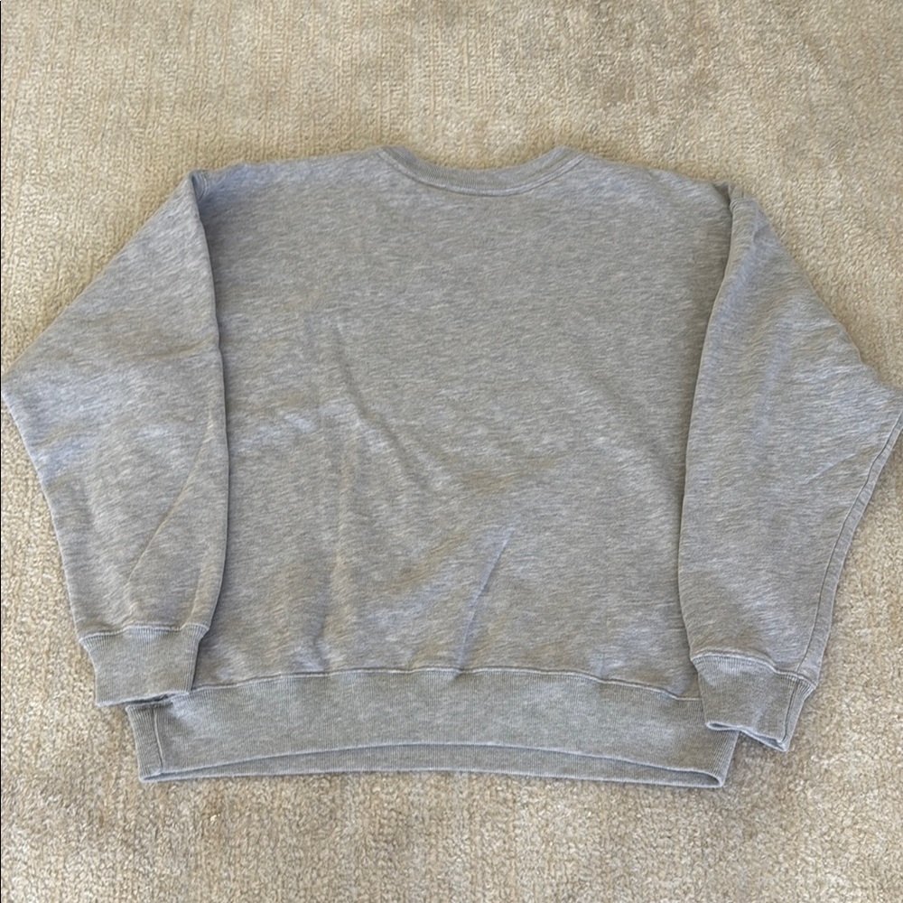 Abercrombie & Fitch Oversized Gray Hoodie Size M - Picture 9 of 9